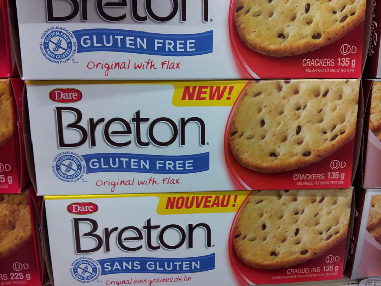 Gluten free Breton cracker - Plain