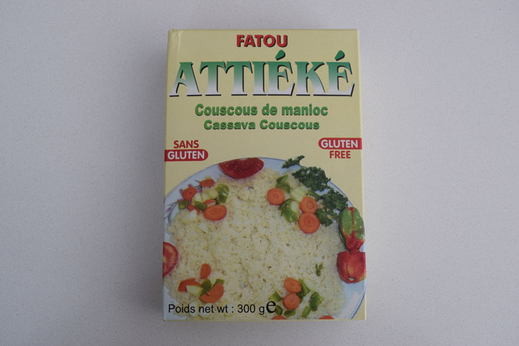 Cassava couscous