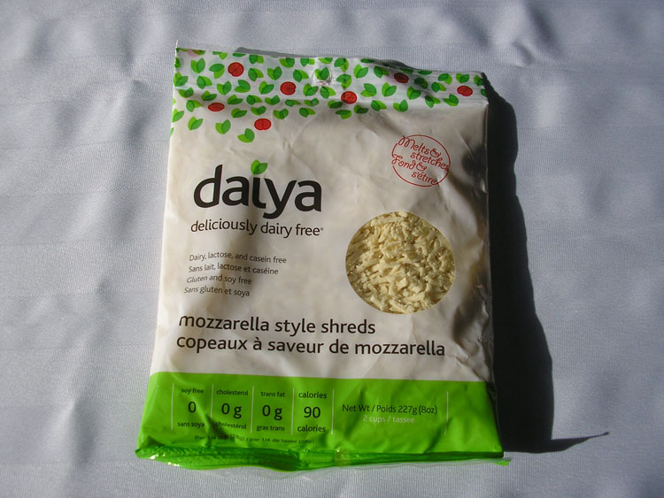 Daiya Mozzarella shreds